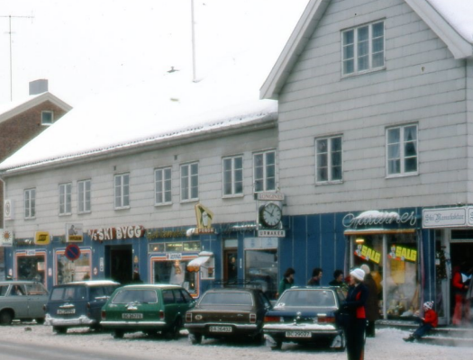 Gamle bygninger i Ski